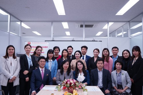 Thứ trưởng Bộ Ngoại giao Lê Thị Thu Hằng thăm, làm việc với một số hội đoàn tại Nhật Bản - ảnh 3