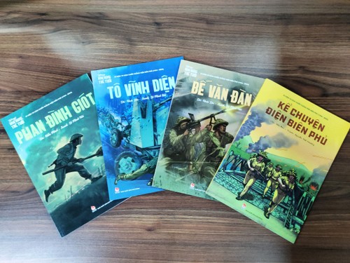 17 ấn phẩm kỉ niệm 70 năm chiến thắng Điện Biên Phủ của NXB Kim Đồng - ảnh 1
