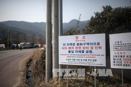 สาธารณรัฐเกาหลีกำหนดสถานที่ติดตั้งระบบขีปนาวุธ THAAD - ảnh 1