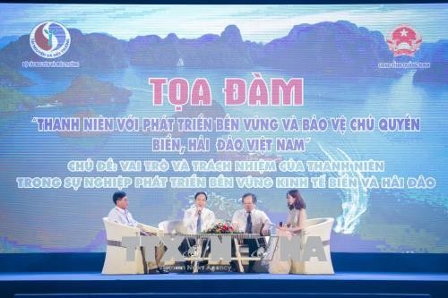 เยาวชนกับการพัฒนาอย่างยั่งยืนและการปกป้องอธิปไตยเหนือทะเลและเกาะแก่งของเวียดนาม - ảnh 1