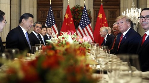 การเจรจาระหว่างจีนกับสหรัฐมีความคืบหน้าต่างๆ - ảnh 1