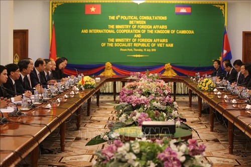 การประชุมทาบทามความคิดเห็นทางการเมืองเวียดนาม-กัมพูชาครั้งที่ 6 - ảnh 1