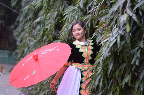 นักศึกษาชาวม้งในกรุงฮานอยอนุรักษ์เอกลักษณ์วัฒนธรรมของชนเผ่าตน - ảnh 4