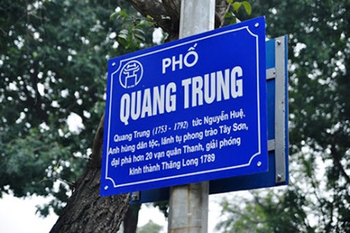 ตอบจดหมายคุณผู้ฟังวันที่ 24 เมษายน - วิธีการตั้งชื่อถนนในเวียดนาม - ảnh 4