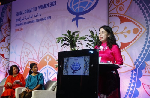 เวียดนามมีส่วนร่วมที่เข้มแข็งต่อการประชุมสุดยอดผู้นำสตรีโลกปี 2023 - ảnh 1