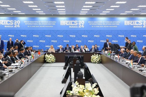 เปิดการประชุมรัฐมนตรีว่าการกระทรวงการต่างประเทศกลุ่มประเทศเศรษฐกิจเกิดใหม่หรือ BRICS - ảnh 1
