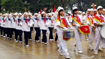 Día de la fundación de la unión nacional vanguardista de niños en Vietnam - ảnh 1
