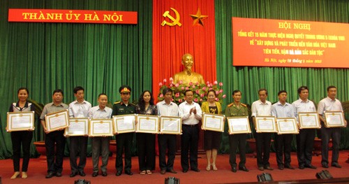 Hanoi enaltece la cultura nacional de la capital vietnamita - ảnh 1