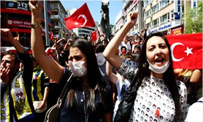 Protestas perjudican la economía turca - ảnh 1