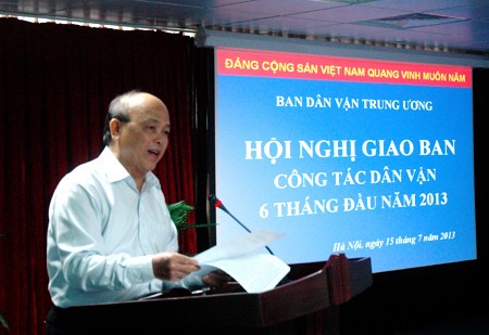 Vietnam renueva la movilización popular para ganar la confianza del pueblo - ảnh 1