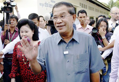 Observadores internacionales consideran democráticas elecciones en Camboya - ảnh 1