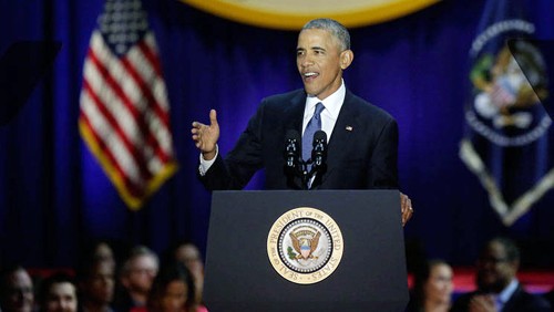 Barack Obama se despidió de su presidencia con la confianza en el futuro de Estados Unidos - ảnh 1