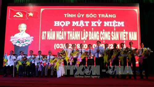 Siguen actividades por los 87 años del Partido Comunista en Vietnam - ảnh 1