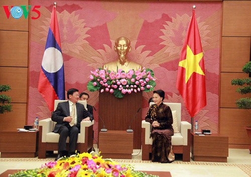 Vietnam y Laos consolidan cooperación parlamentaria - ảnh 1