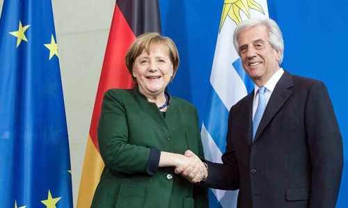 Uruguay y Alemania fortalecen negociación del Tratado de Libre Comercio Mercosur-Unión Europea - ảnh 1