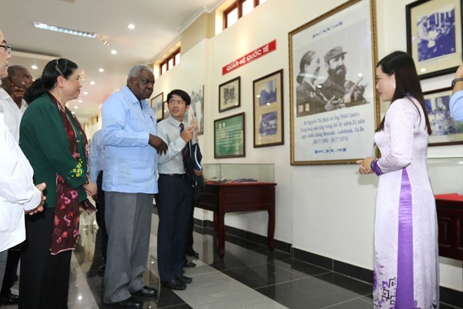 Delegación parlamentaria de Cuba visita provincia sureña de Vietnam - ảnh 1