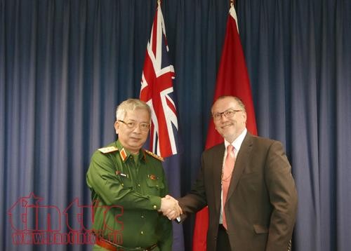 Vietnam y Australia afianzan la cooperación en defensa - ảnh 1