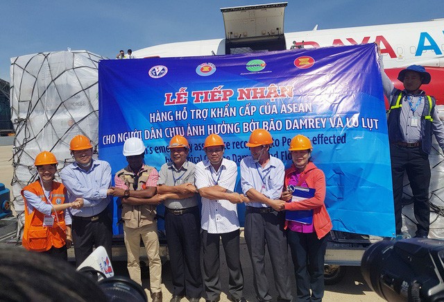La ayuda humanitaria de la ASEAN llega a Vietnam - ảnh 1