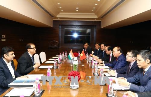 Primer ministro de Vietnam termina su agenda de trabajo en la India - ảnh 1