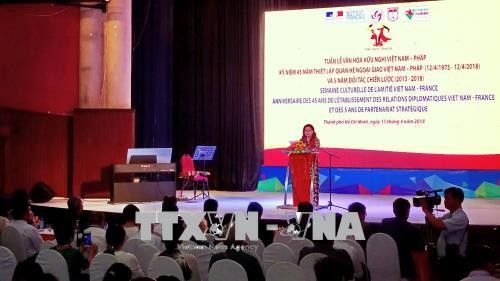 Vietnam y Francia consolidan la amistad con actividades culturales y artísticas - ảnh 1
