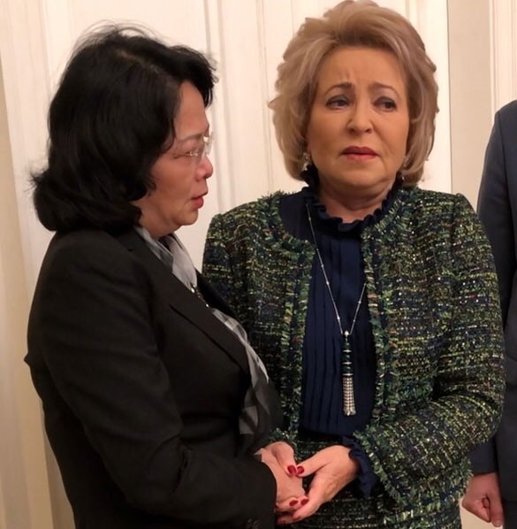 Vicepresidenta de Vietnam se reúne con jefa del Consejo de la Federación de Rusia - ảnh 1