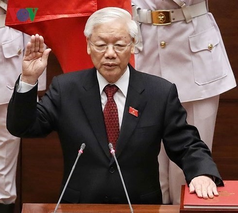 Continúan llegando felicitaciones al nuevo presidente de Vietnam - ảnh 1