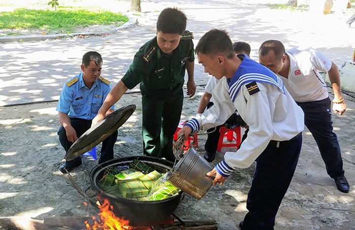 Tet de unidad nacional en el distrito de Truong Sa   - ảnh 1