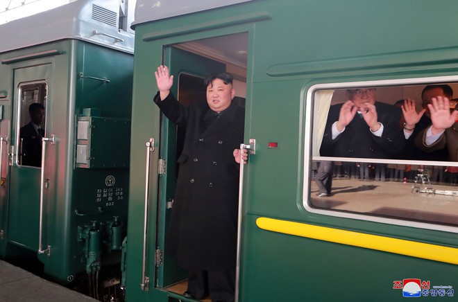 Líder norcoreano inicia su viaje a Vietnam para la segunda cumbre con Donald Trump - ảnh 1