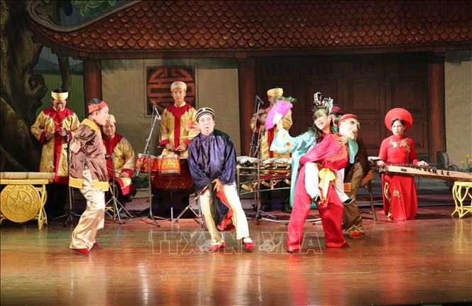 Vietnam impulsa la divulgación del arte Tuong en la zona central - ảnh 1