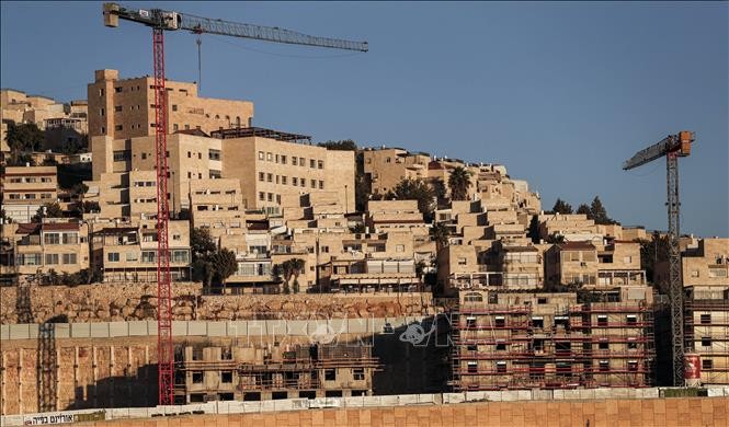 Apoyo de Estados Unidos detrás de la construcción de asentamientos judíos en Cisjordania - ảnh 1