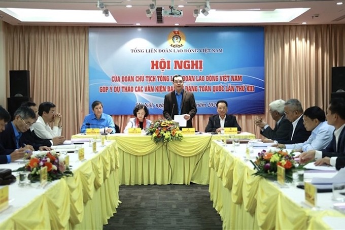 Vietnam reitera su determinación por renovar la organización sindical - ảnh 1