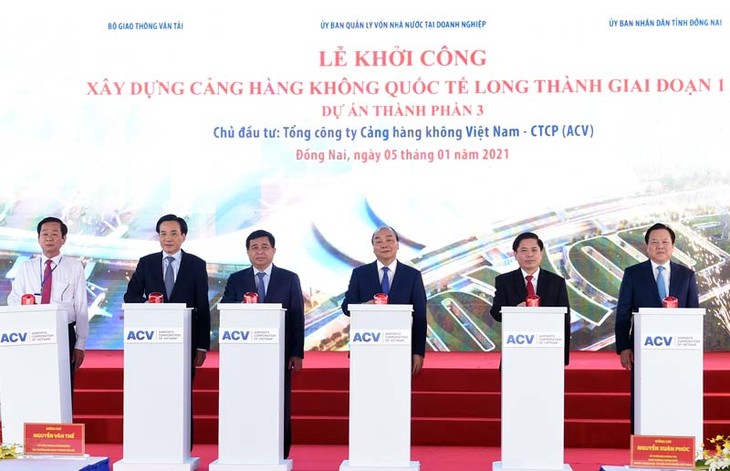 Vietnam coloca la primera piedra del aeropuerto de Long Thanh - ảnh 2