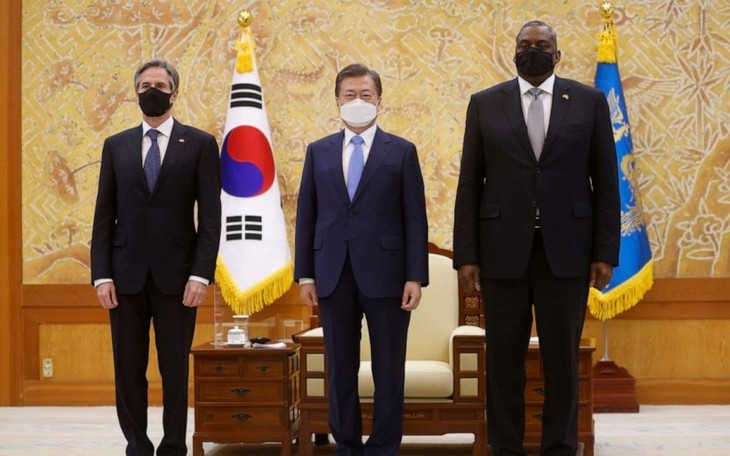 Estados Unidos y Corea del Sur acuerdan su alianza para mantener la estabilidad regional - ảnh 1