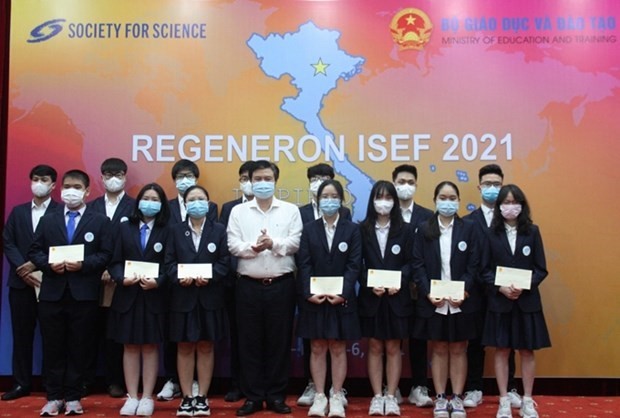 Estudiantes vietnamitas participarán en concurso internacional de ciencia e ingeniería - ảnh 1