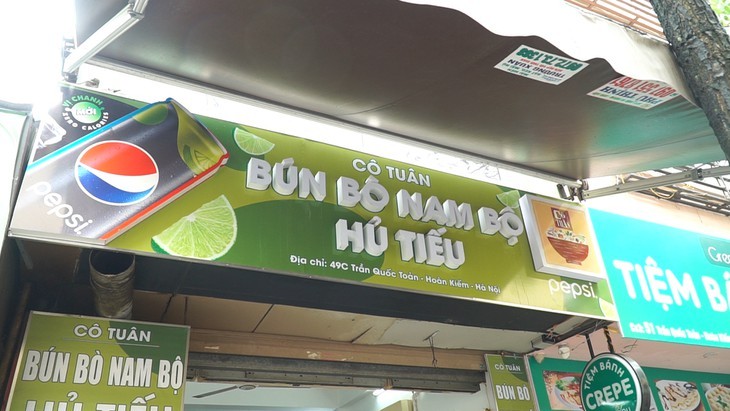 El Bun bo Nam Bo, uno de los manjares de la cocina vietnamita - ảnh 1