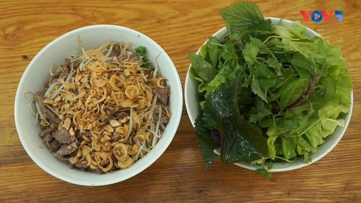El Bun bo Nam Bo, uno de los manjares de la cocina vietnamita - ảnh 2