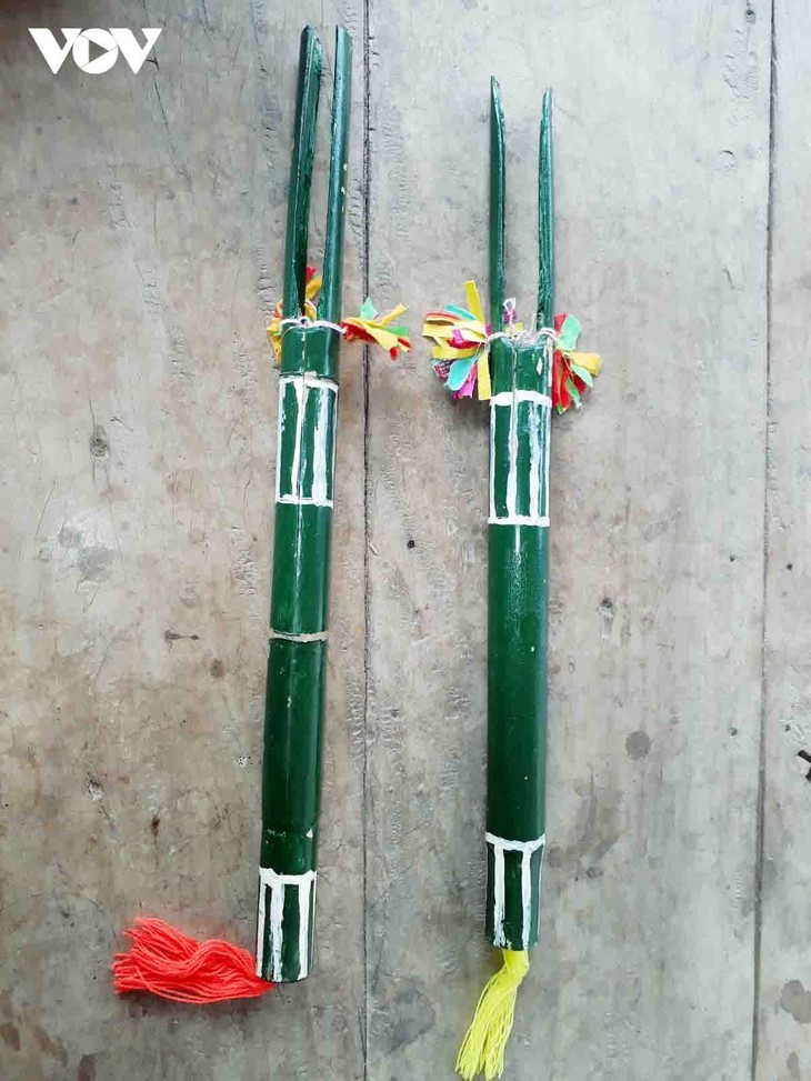 “Hưn mạy”, instrumento musical tradicional de la etnia Khang en Son La - ảnh 1