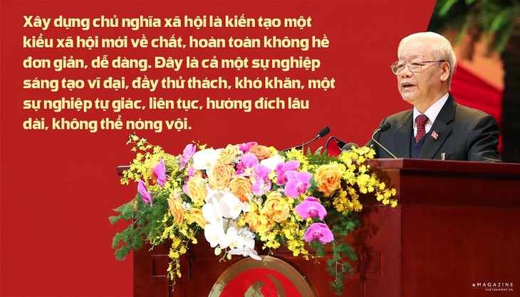 Afirmar y profundizar la esencia y los valores fundamentales del socialismo vietnamita - ảnh 1
