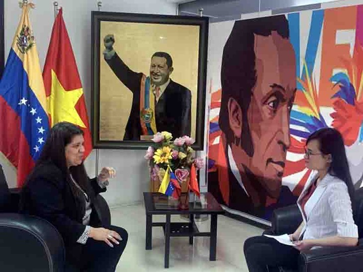 La embajadora venezolana destaca la estrategia de igualdad de género de Vietnam - ảnh 1