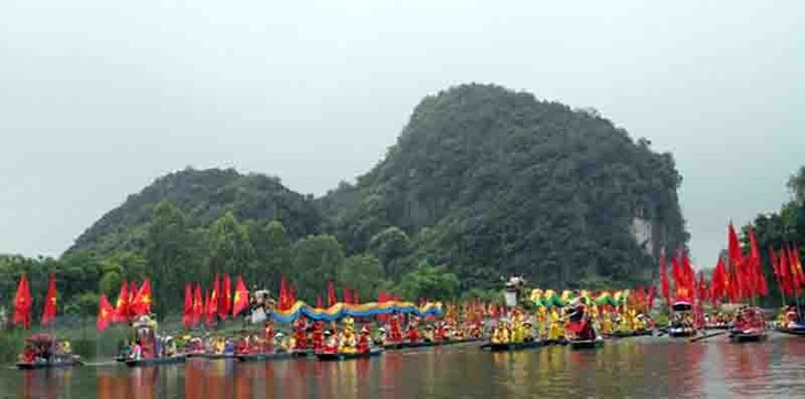 Ninh Binh arranca la semana turística “Colores amarrillos de Tam Coc - Trang An 2022” - ảnh 1