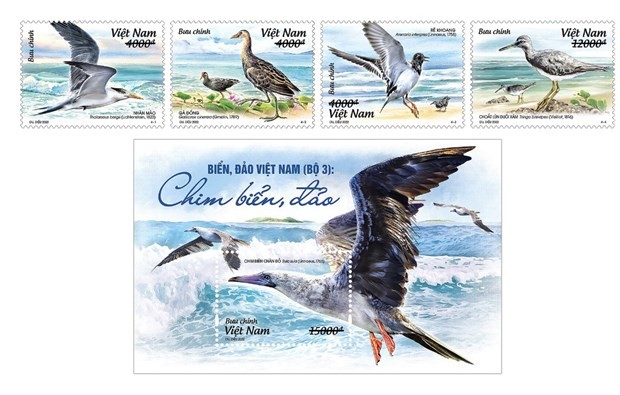 Nuevo conjunto de sellos sobre mar e islas de Vietnam se presentará este mes - ảnh 1