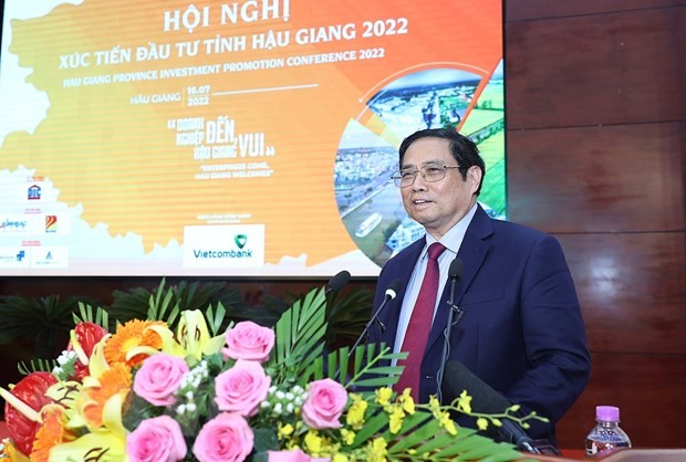 El jefe de Gobierno orienta el desarrollo de la provincia de Hau Giang - ảnh 1