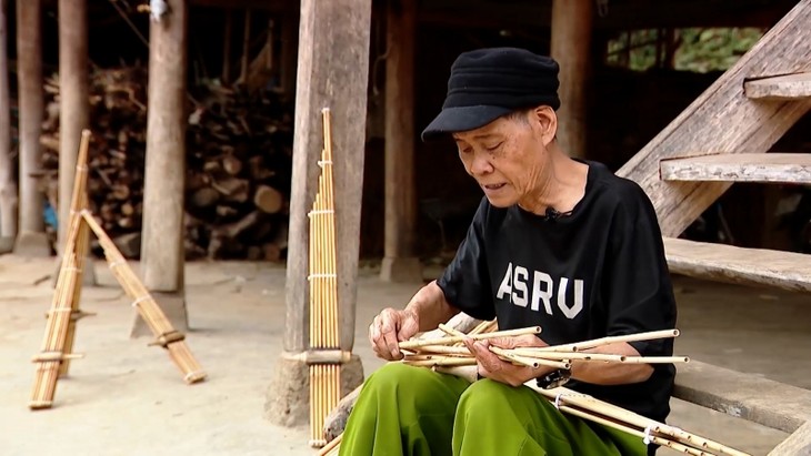 Instrumentos musicales acompañantes en la danza Xoe de la etnia Thai - ảnh 1
