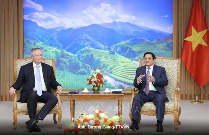 Secretario general de la OCDE recibido por el primer ministro de Vietnam - ảnh 1