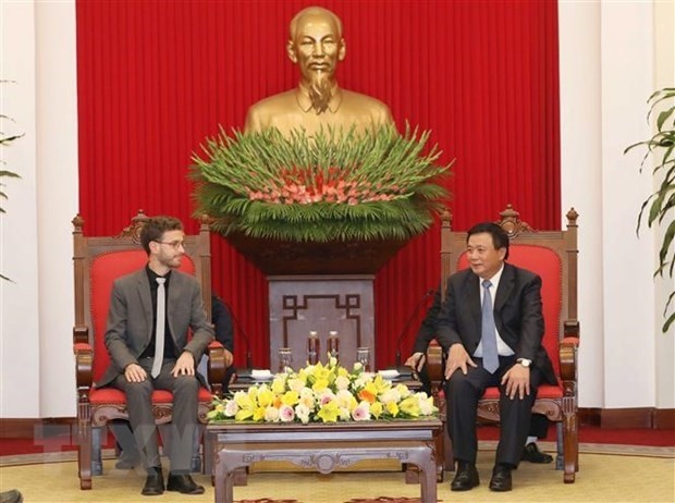 Aumenta la cooperación entre el Partido Comunista de Vietnam y el partido La Izquierda de Alemania - ảnh 1