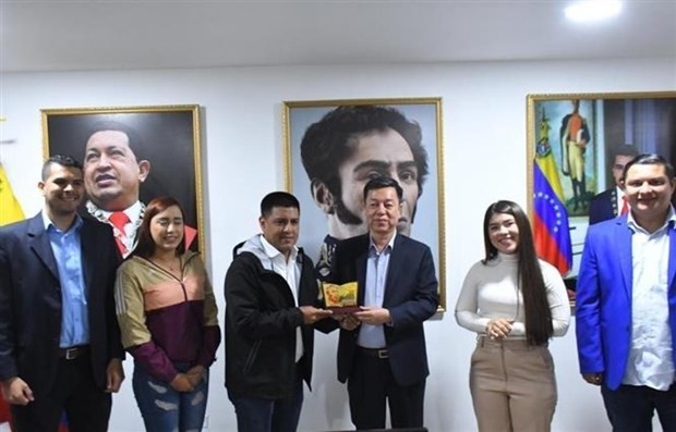 Más cooperación entre el Partido Comunista de Vietnam y el Partido Socialista Unido de Venezuela - ảnh 1