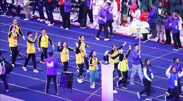Vietnam compite en Juegos Mundiales de Olimpiadas Especiales - ảnh 1