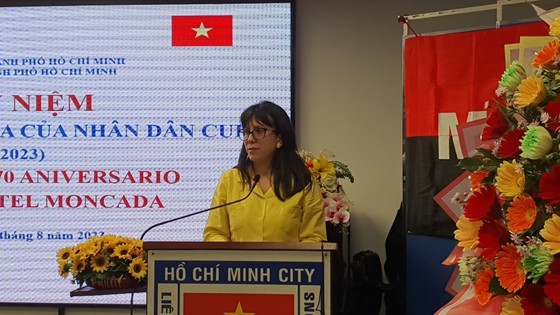 Ciudad Ho Chi Minh: Reunión para celebrar 70 años de la victoria del Moncada en Cuba - ảnh 1
