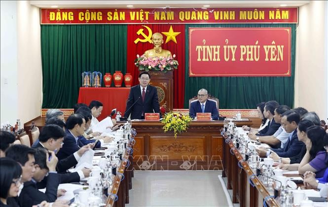 La provincia de Phu Yen debe aprovechar para desarrollarse aún más fuerte, afirma Presidente del Parlamento - ảnh 1