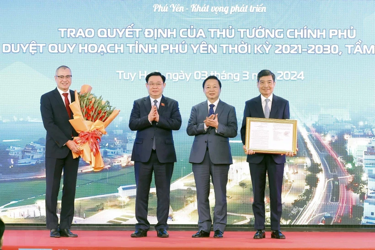 Anuncian planificación de Phu Yen hasta 2030 - ảnh 1